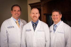 The team of expert back and spine specialists at Ahlgren Spine Orthopaedic Surgery.